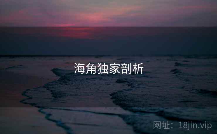 海角独家剖析
