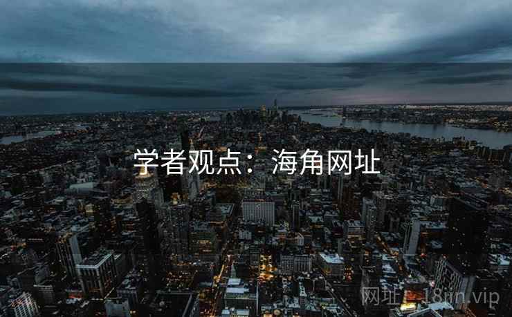 学者观点：海角网址