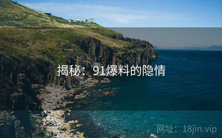 揭秘：91爆料的隐情
