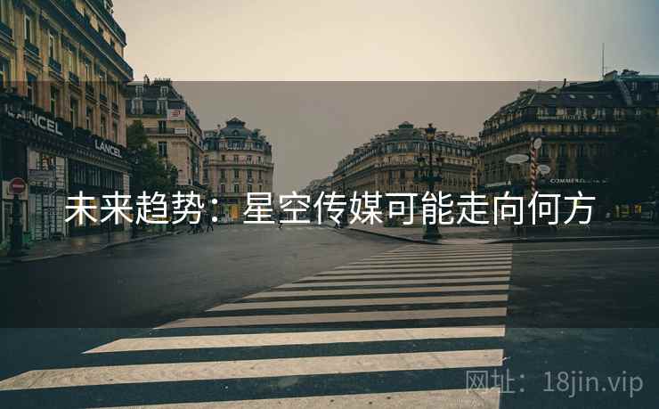 未来趋势：星空传媒可能走向何方